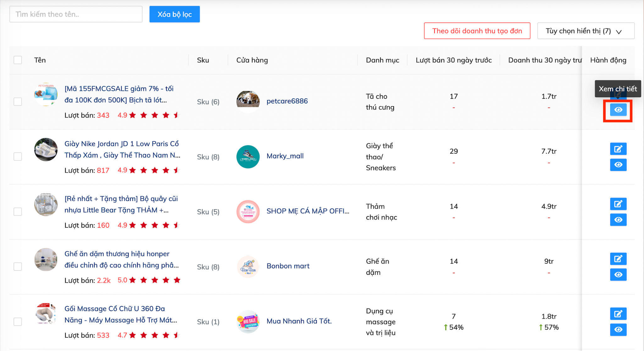 Công cụ phân tích Bigdata trên sàn thương mại điện tử - Lupi.vn 34 guide28