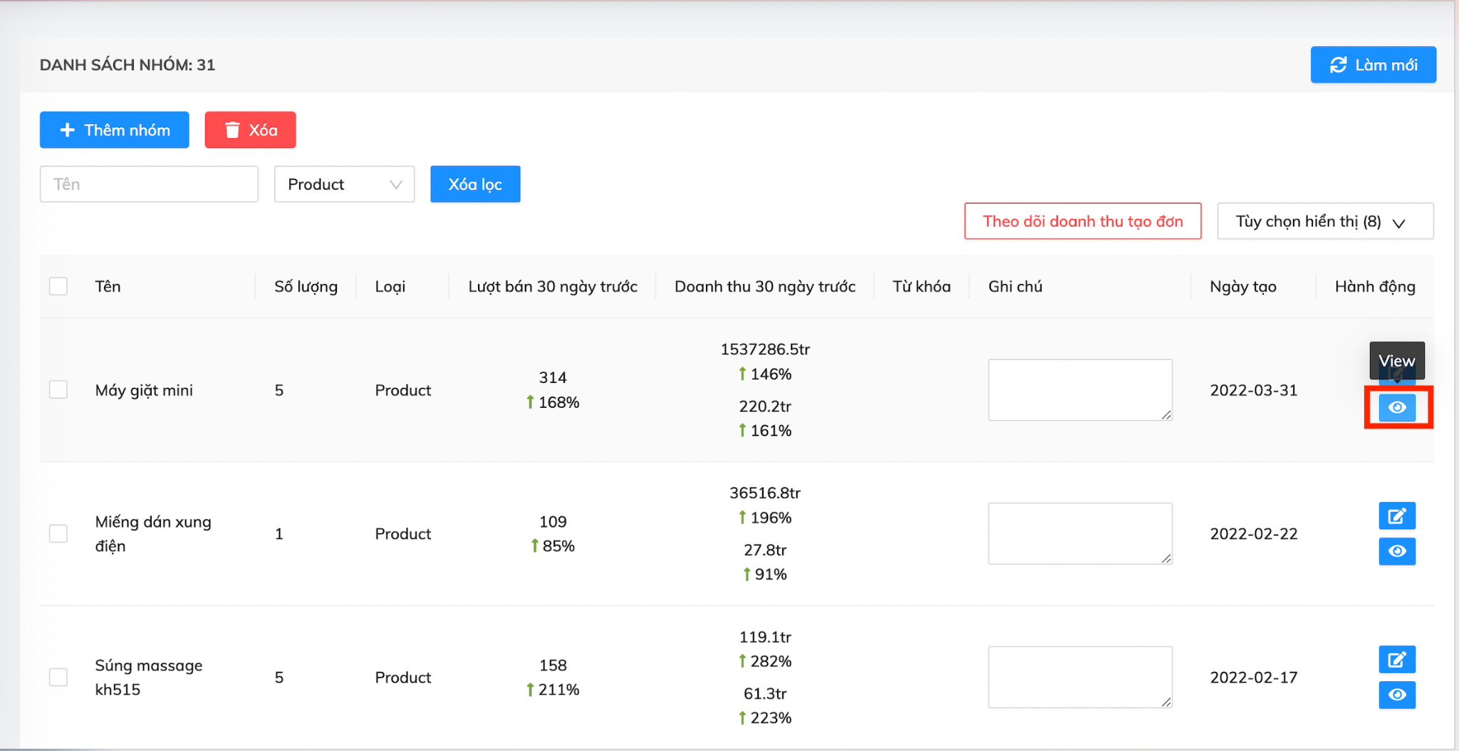 Công cụ phân tích Bigdata trên sàn thương mại điện tử - Lupi.vn 38 guide32